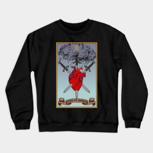 Three of Swords Crewneck Sweatshirt